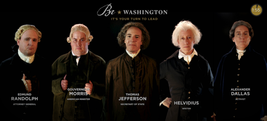 Be Washington in The Battle of Second Trenton