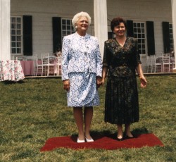 Barbara Bush (Mrs. George Herbert Walker Bush)