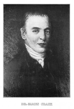 Portrait of Dr. James Craik, George Washington's personal physician and Surgeon General of the Continental Army. Image courtesy of George Washington's Mount Vernon.