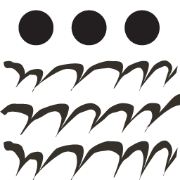 Dotted, Trailed, and Combed