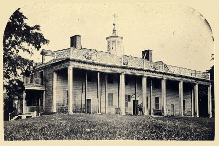 A group of visitors in May of 1860 described the state of the Mansion as 