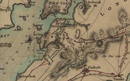 Flanking Brooklyn Heights