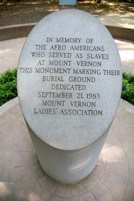 Slave Memorial inscription (MVLA)