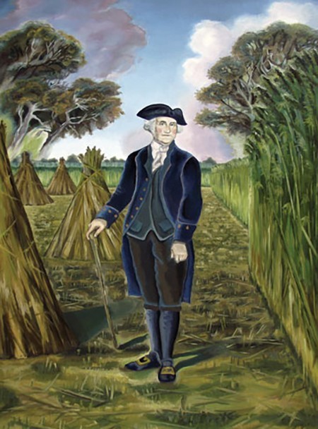 George Washington Hemp Farmer, by Aia Leu, 2013