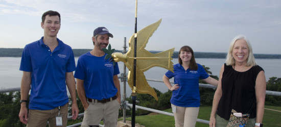 Dove of Peace Weathervane Restoration