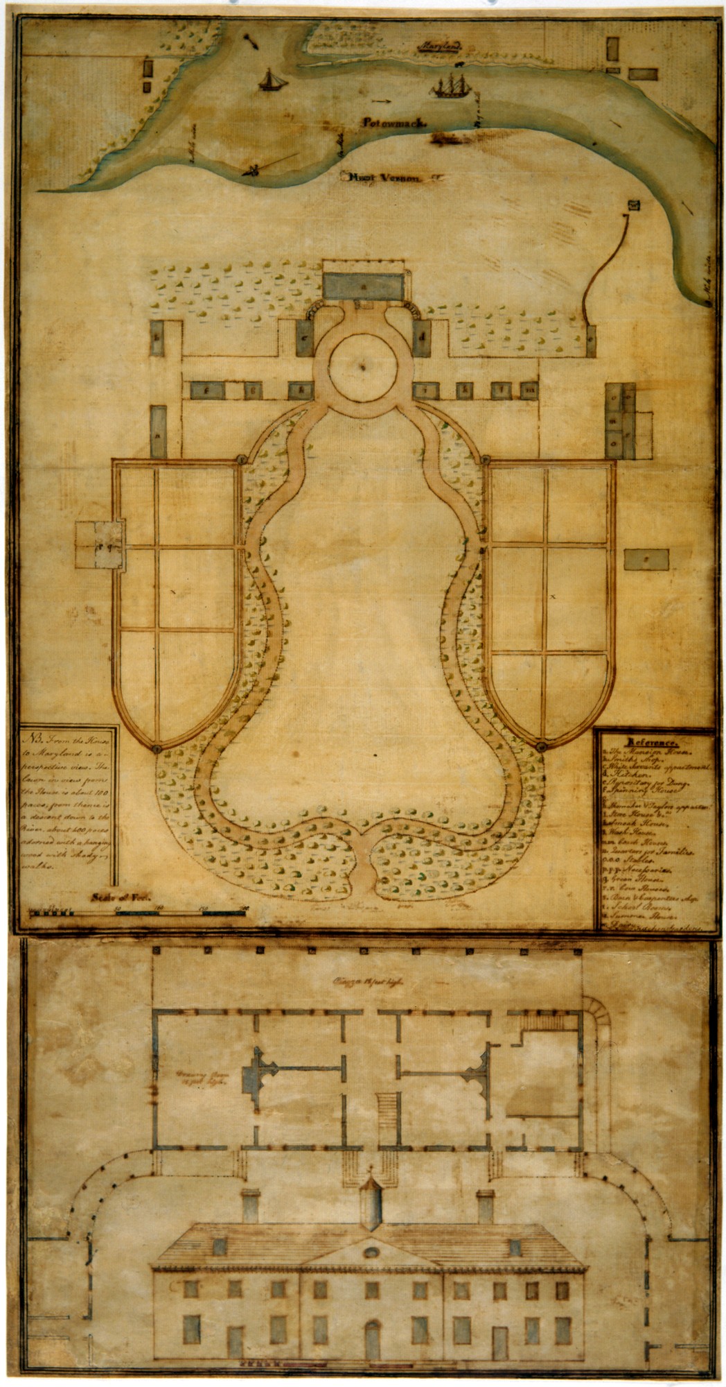 The Samuel Vaughan Plan · Washington's Mount Vernon