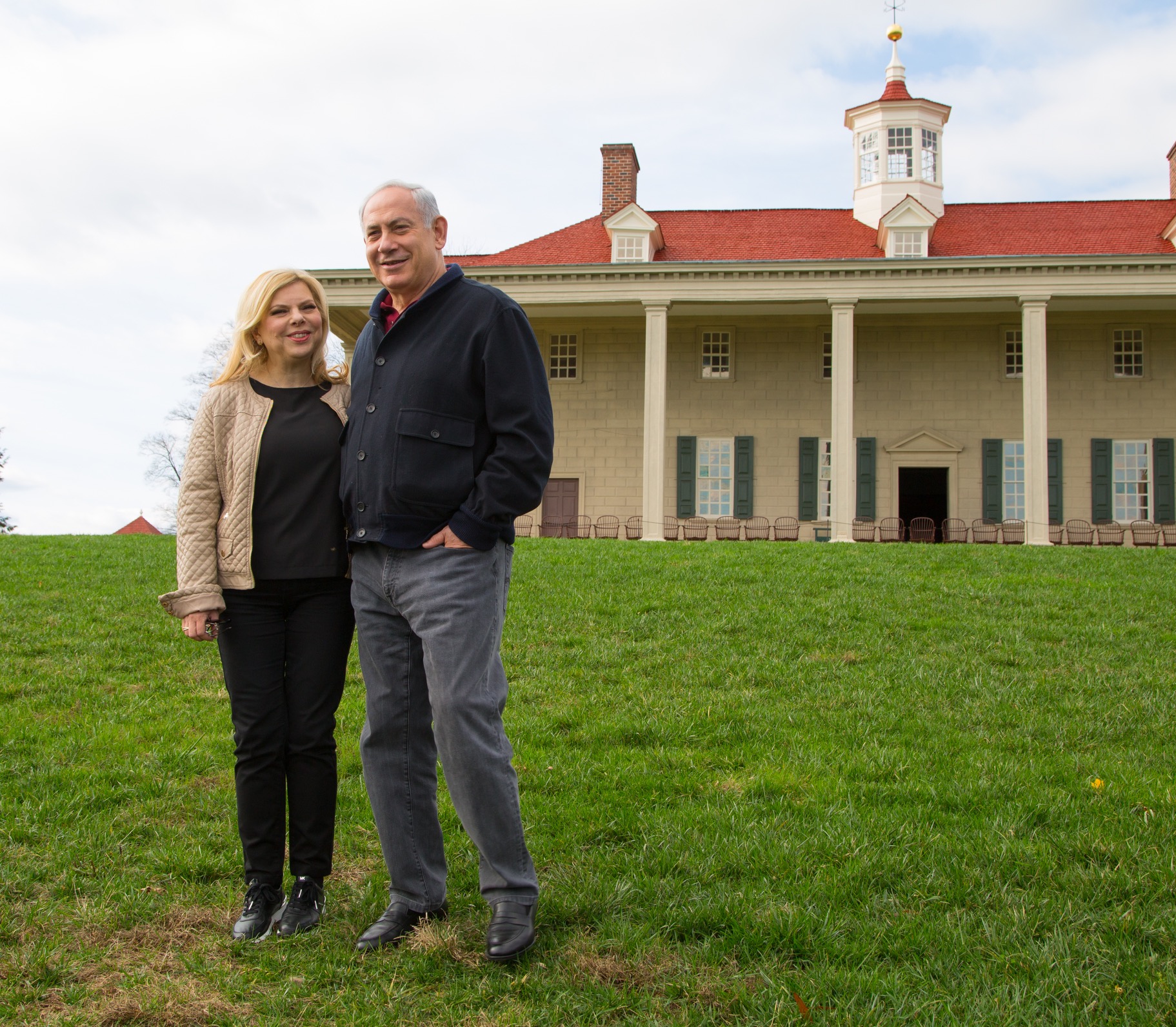 Prime Minister Benjamin Netanyahu · George Washington's Mount Vernon