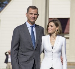 Their Majesties King Felipe VI and Queen Letizia