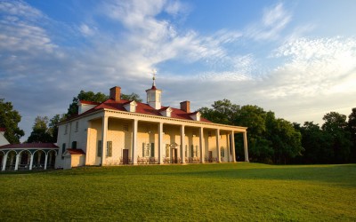 Mansión de Mount Vernon de George Washington (área este)