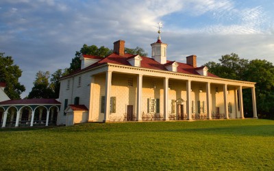 Mount Vernon, la résidence de George Washington (côté est)