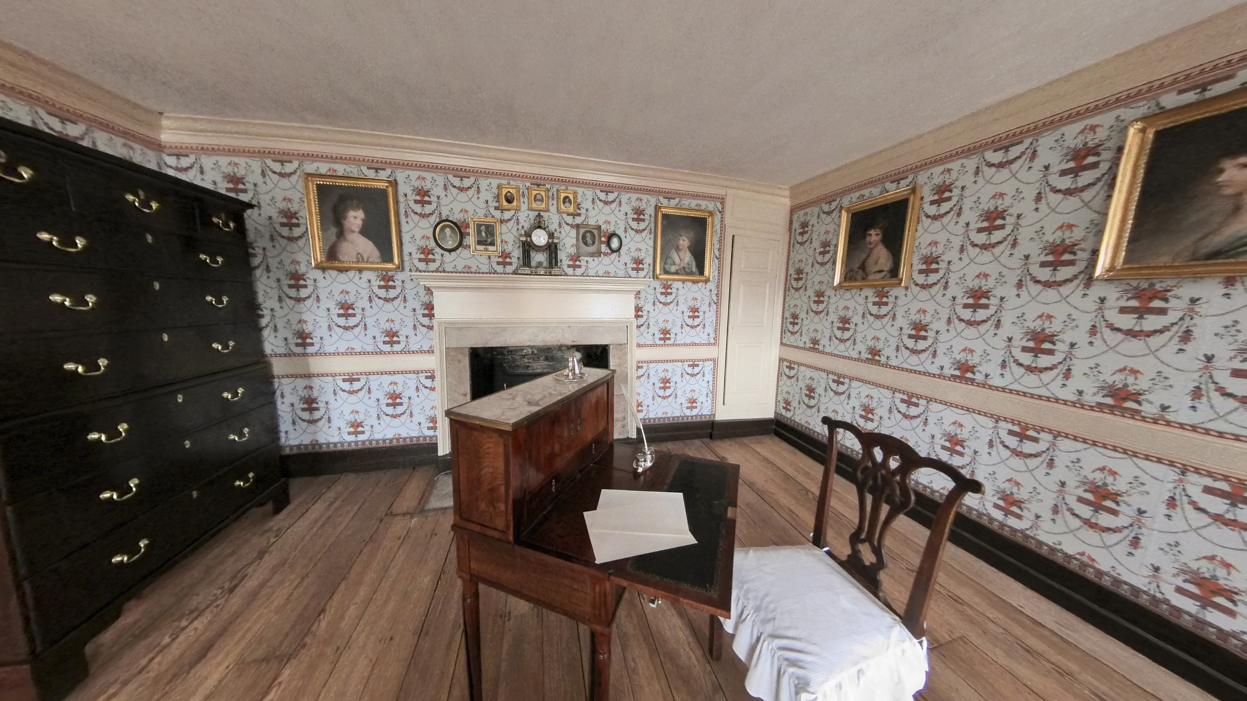 Mantel Clock in George Washington's Mansion