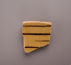 Staffordshire slipware trailed dish or plate.