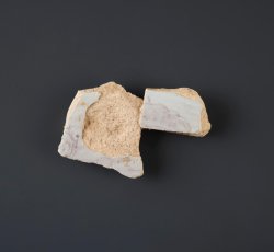 Handpainted polychrome tin-glazed earthenware dish or plate.