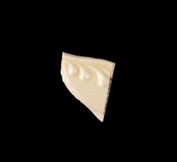 Feather-edge creamware plate or dish.