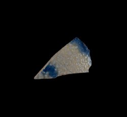 American gray stoneware hollow vessel. 