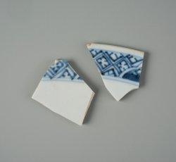 Chinese export porcelain plate. 