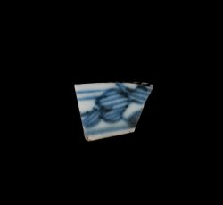 Chinese export porcelain flatware with straight rim.