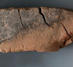 Large hand-made brick.