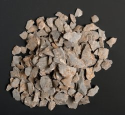 Prehistoric rhyolite flakes.