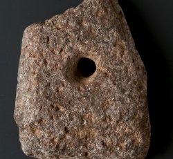 Prehistoric steatite fragment.
