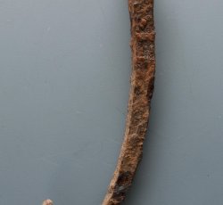 T-head nail.