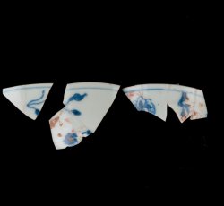 Imari porcelain teabowl.
