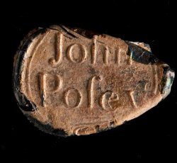 John Posey wine bottle seal.