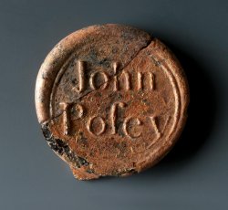 John Posey wine bottle seal.