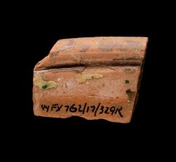 Unidentified slipware vessel.