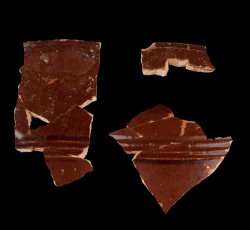 North Midlands/Staffordshire slipware, unidentified form.