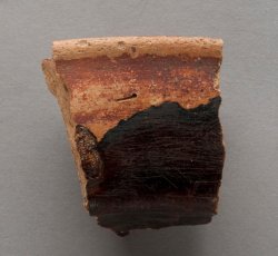 North Midlands/Staffordshire slipware milkpan.