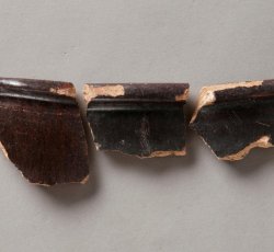 North Midlands/Staffordshire slipware hollowware vessel.