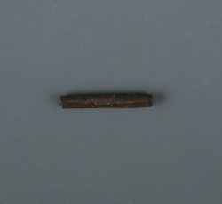 Copper alloy aglet.