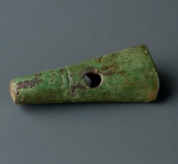Copper alloy umbrella tip.