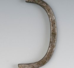 Unidentified copper alloy buckle frame.