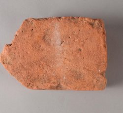 Corner angled brick.