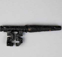 Iron key.