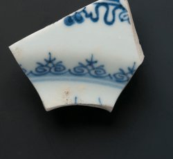 Porcelain large plate or platter.