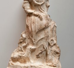 Clay figurine, woman.