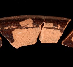 William Roger's earthenware milkpan.