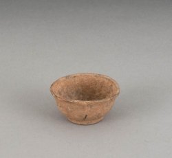 Small pewter bowl, possibly from a child's tea or dish set.