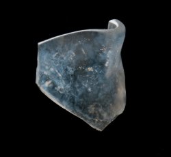 Spouted table glass vessel.