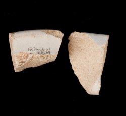 Whiteware chamber pot.