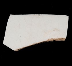 Whiteware, decal decorated.