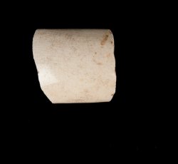 Creamware chamberpot.