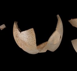 English brown stoneware bottle or jug.