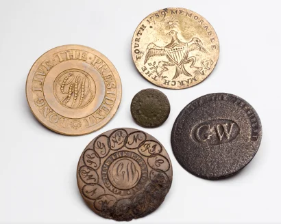 Washington Inauguration Buttons