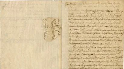 George Washington to Robert Dinwiddie, March 7, 1754