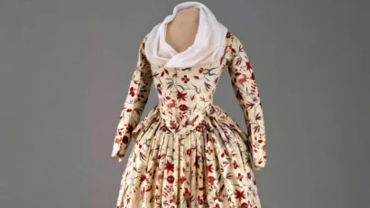 Charlotte’s Indian Chintz Gown