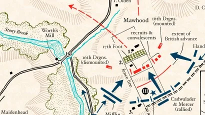 Battle of Princeton, Phases III and IV